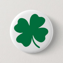 St. Patrick's Day Essential: Grönt Shamrock Button Knapp