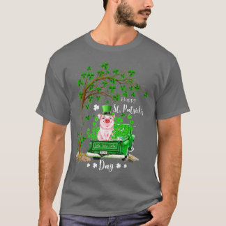 St patricks day-familjen Lastbil Gris Shamrock Klö T Shirt