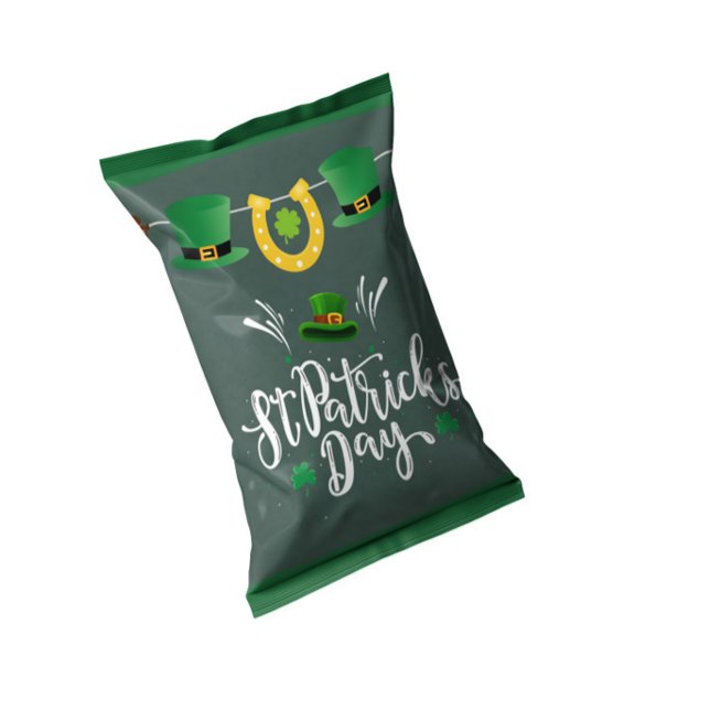 St Patricks Day Fest Chipspåse Omslag Förpackninga Anteckningsblock (Skapare uppladdad)