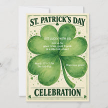 St. Patrick's Day-fest Invitation