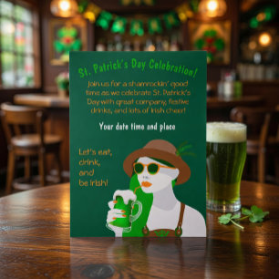 St. Patrick's Day-fest Invitation Inbjudningar