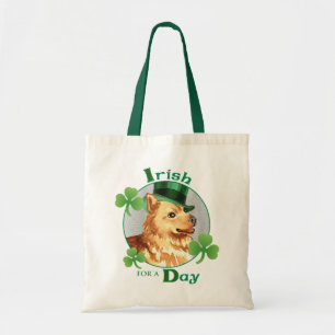 St. Patrick's Day Finlands Spitz Tygkasse