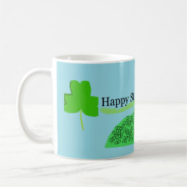 St. Patrick's Day Firande Kaffemugg