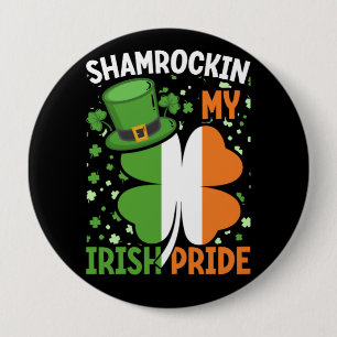 St. Patrick's Day-firande Knapp
