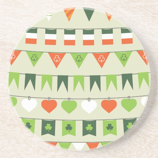 st patricks day flagga underlägg (Framsidan)
