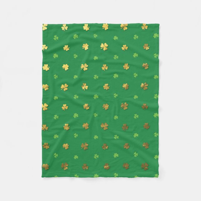 St. Patrick's Day Fleece Blanket (Framsidan)