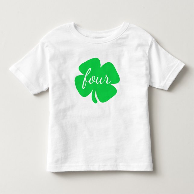 St patrick's day födelsedag t shirt (Framsida)