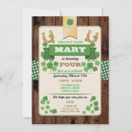 St. Patricks Day Födelsedagsfest Inbjudan, alla ål Inbjudningar