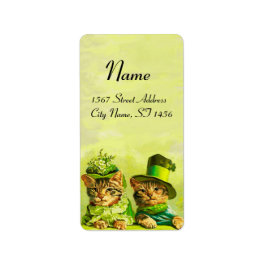 ST PATRICK'S DAY FÖR FUNNTIONSTRADITIONELL ADRESSETIKETT