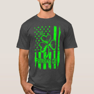 st patricks day för grönt t shirt