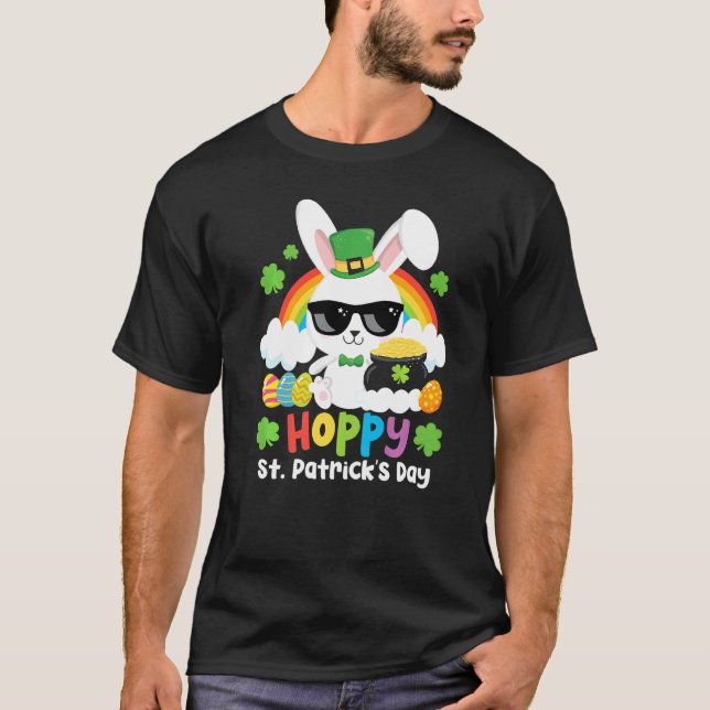 St patricks day för Påskhare av coola St patricks  T Shirt (Framsida)