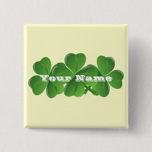 St patrick's day för personlig knapp