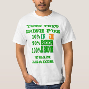 St patrick's day för personlig t shirt