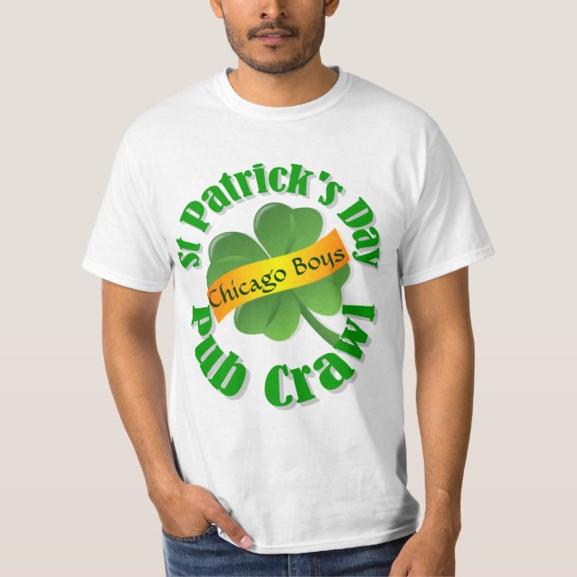 St patrick's day för personlig tee (Framsida)