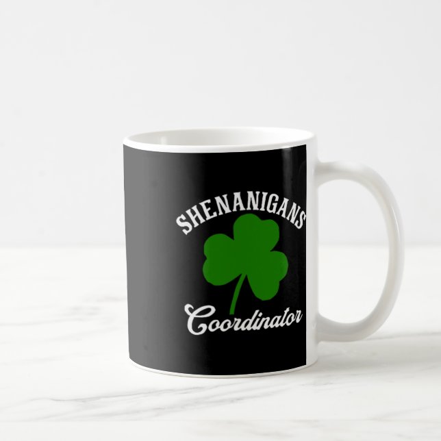St patrick's day för samordnare för Shenanigans Kaffemugg (Höger)
