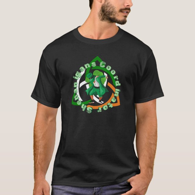 St patricks day för samordnare för Shenanigans T Shirt (Framsida)