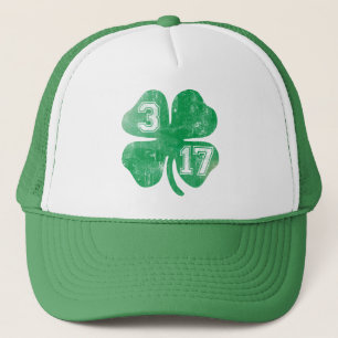St patricks day för Shamrock 3/17 Truckerkeps