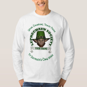 St patrick's day för söt leprechaun-personlig för tee shirt