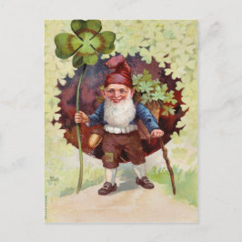 St patrick's day för vintage vykort