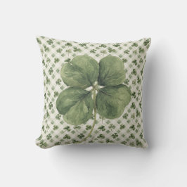  St Patrick's Day Four Leaf Clover  Kudde