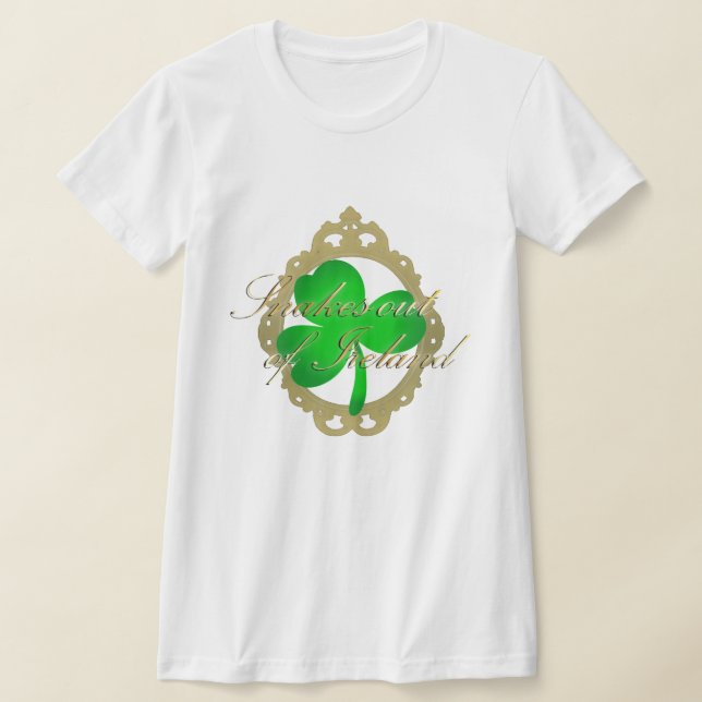 St patrick's day från Irland T Shirt (Laydown)
