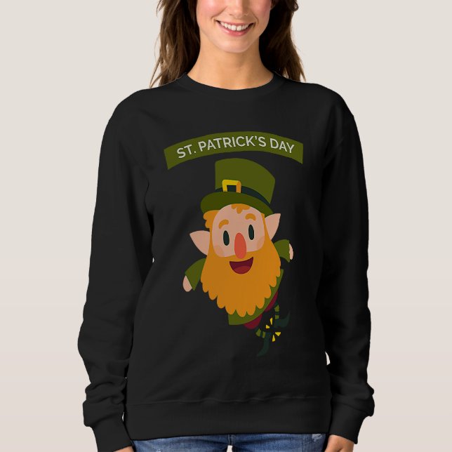 St Patrick's Day Fun Beer Drink Party Dublin Irlan T Shirt (Framsida)