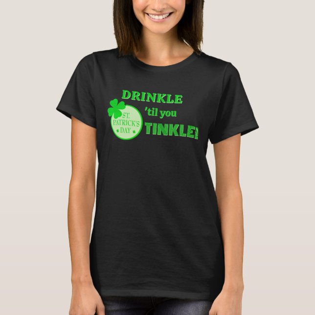 St Patrick's Day FUN! Best Group or individual T Shirt (Framsida)