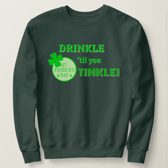 St Patrick's Day FUN! Best Group or individual T Shirt (Design framsida)
