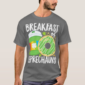 St patricks day Funny Breakfast of s Coffee T Shirt