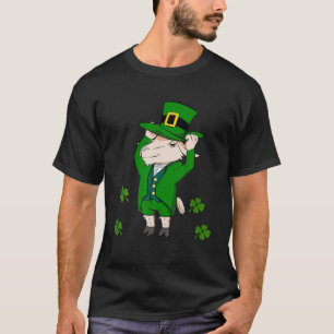 St patricks day Funny Goat Leprechaun Kids Boys T Shirt