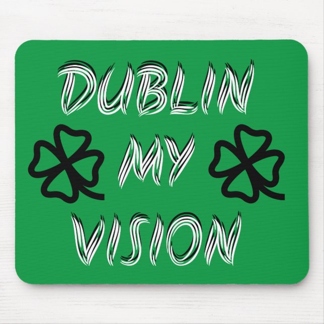 St. Patrick's Day Funny Humor Grönt Musmatta (Framsidan)