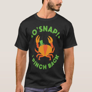 St patrick's day Funny I Pinch Back Irish Kid Girl T Shirt