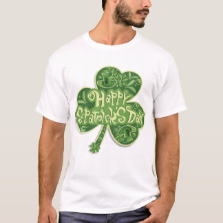 St patrick's day Funny Lucky Klöver T-Shirt