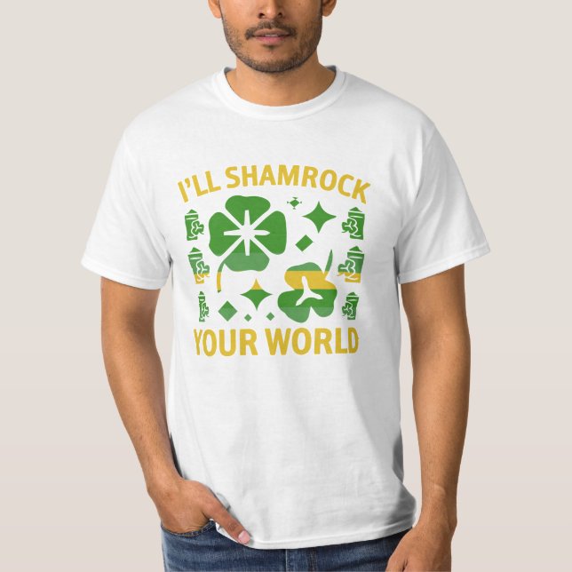 St. Patrick's Day Funny T-Shirt (Framsida)
