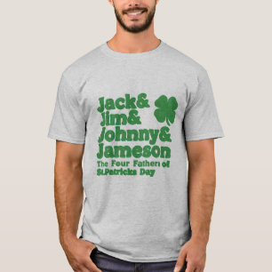 St. Patricks Day, fyra Far T-shirt