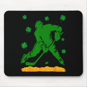St Patricks Day Fyrklöver - Lucky Hockey Go Musmatta