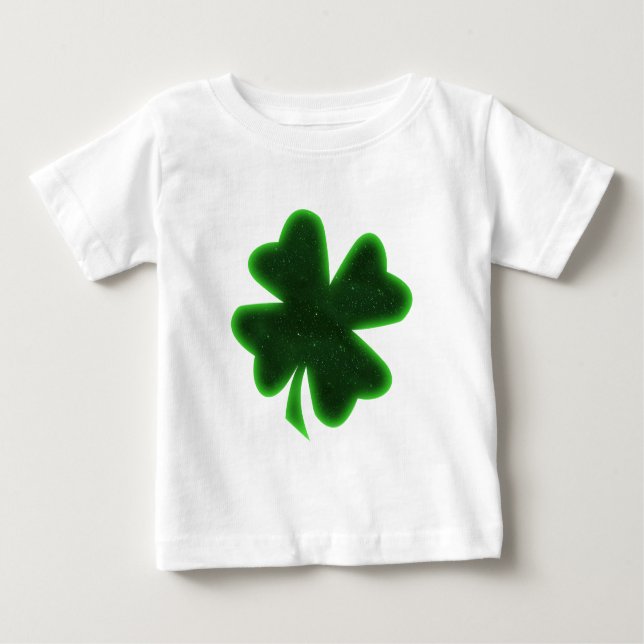 St. Patrick's Day Fyrklöver Tee Shirt (Framsida)