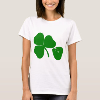 St patrick's day Get Lucky 3 och 1 löv 4 T-shirt
