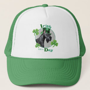St. Patrick's Day Giant Schnauzer Truckerkeps