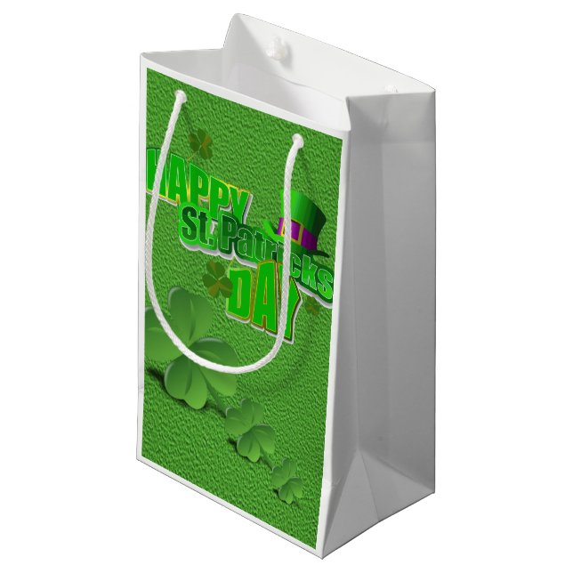 St. Patrick's Day Gift Bag (Framsidan Vinklad)