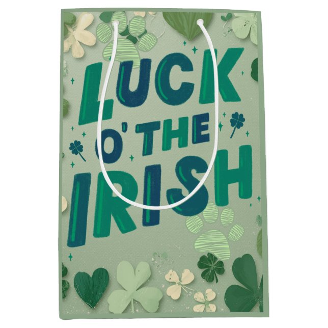 St patricks day Gift Bag (Framsidan)