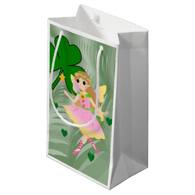 St. Patrick's Day Gift Bag Fairy (Framsidan Vinklad)