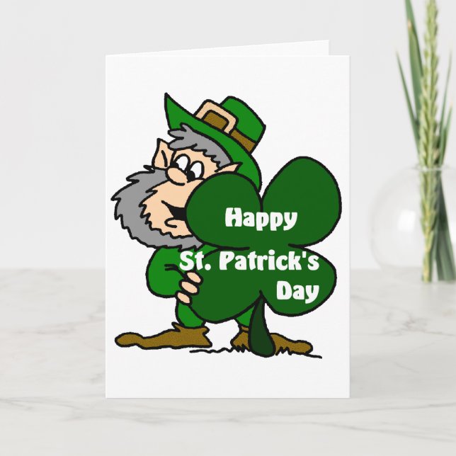 St. Patrick's Day Gifts Kort (Framsida)