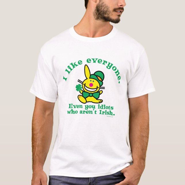 St patrick's day | gillar jag alla tee shirt (Framsida)