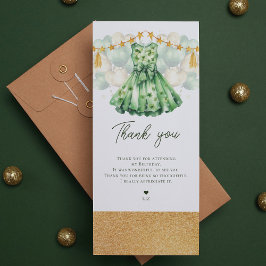 St patrick's day Girl Birthday Tack Kort