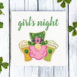 St patrick's day Girl's Night Pappersservett