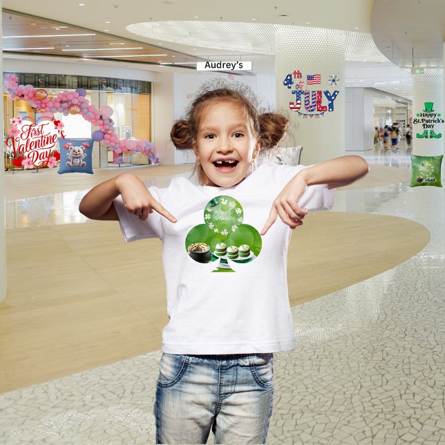 St patrick's day Girl's T-Shirt (Skapare uppladdad)