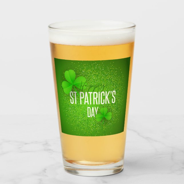 St patrick's day glaskopp (Framsida fylld)