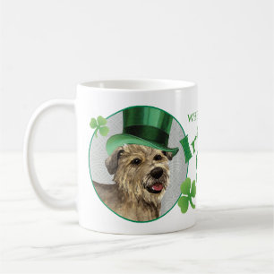 St. Patrick's Day Glen of Imaal Terrier Kaffemugg