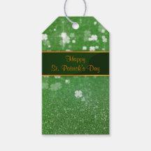 St. Patrick's Day Glitter Shamrock